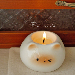 可爱香薰小蜡烛礼盒暹罗小猫伴手礼女生礼物生日送礼 猫狗之家