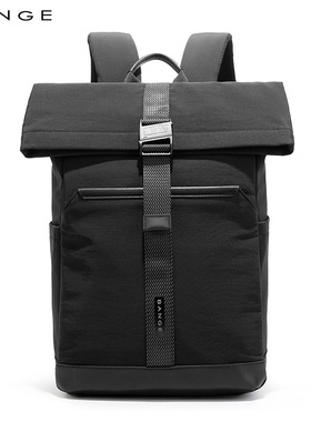 班歌bange双肩包男款通勤旅行背包男士大容量电脑包休闲轻便书包
