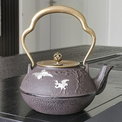 日本茶具南部复古手工烧水壶