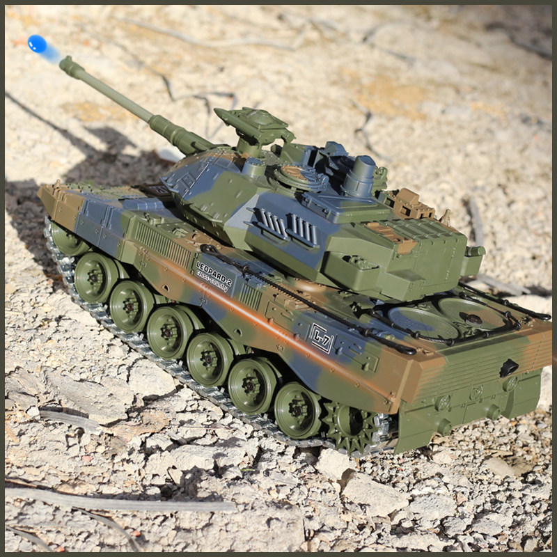 对战可拍摄99坦克车电动玩具履带式男孩合金属可遥控发射开炮充电