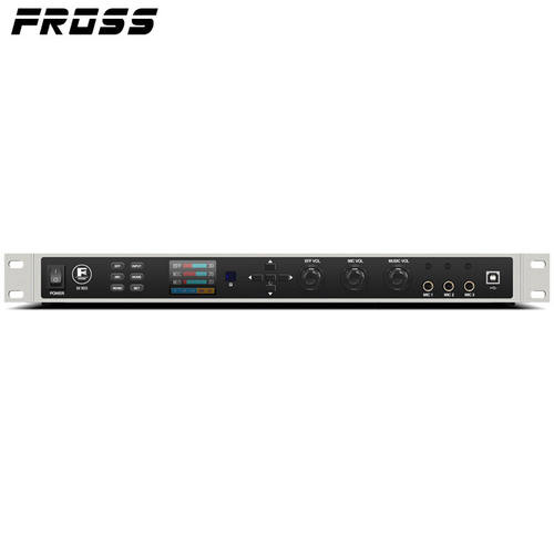 沸斯（FROSS）M90S前级效果器DSP数字混响器家庭KTV音响数字调音