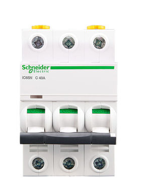 施耐德小型断路器IC65NC型空气开关3P过载保护器跳闸开关断路器家