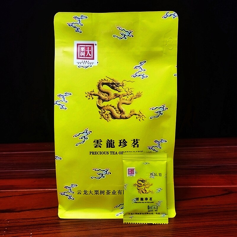2026新茶云南绿茶大理云龙大栗树茶云龙珍茗小袋包装特级120克重
