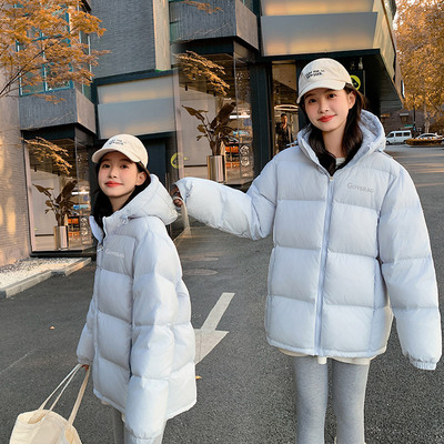 羽绒服女90白鸭绒加厚