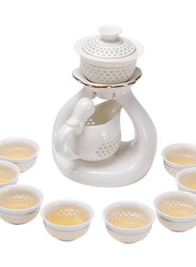 陶瓷自动茶具懒人泡茶器