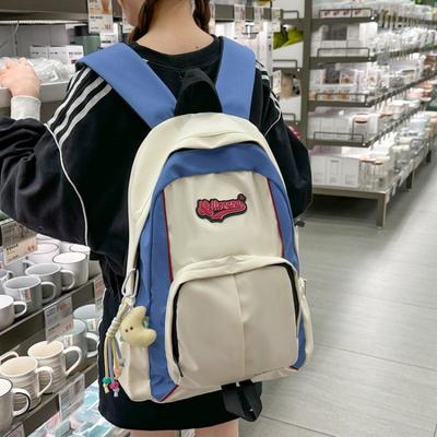 书包小众冷门不撞款大容量双肩包女初高中学生新款高颜值背包