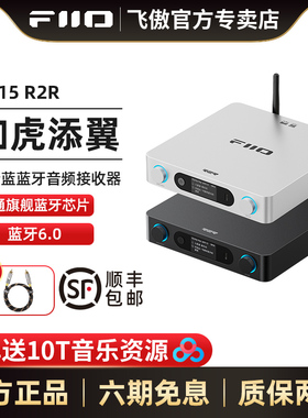 FiiO/飞傲 BR15 R2R高清蓝牙6.0/LADC/aptX Lossless音频接收器