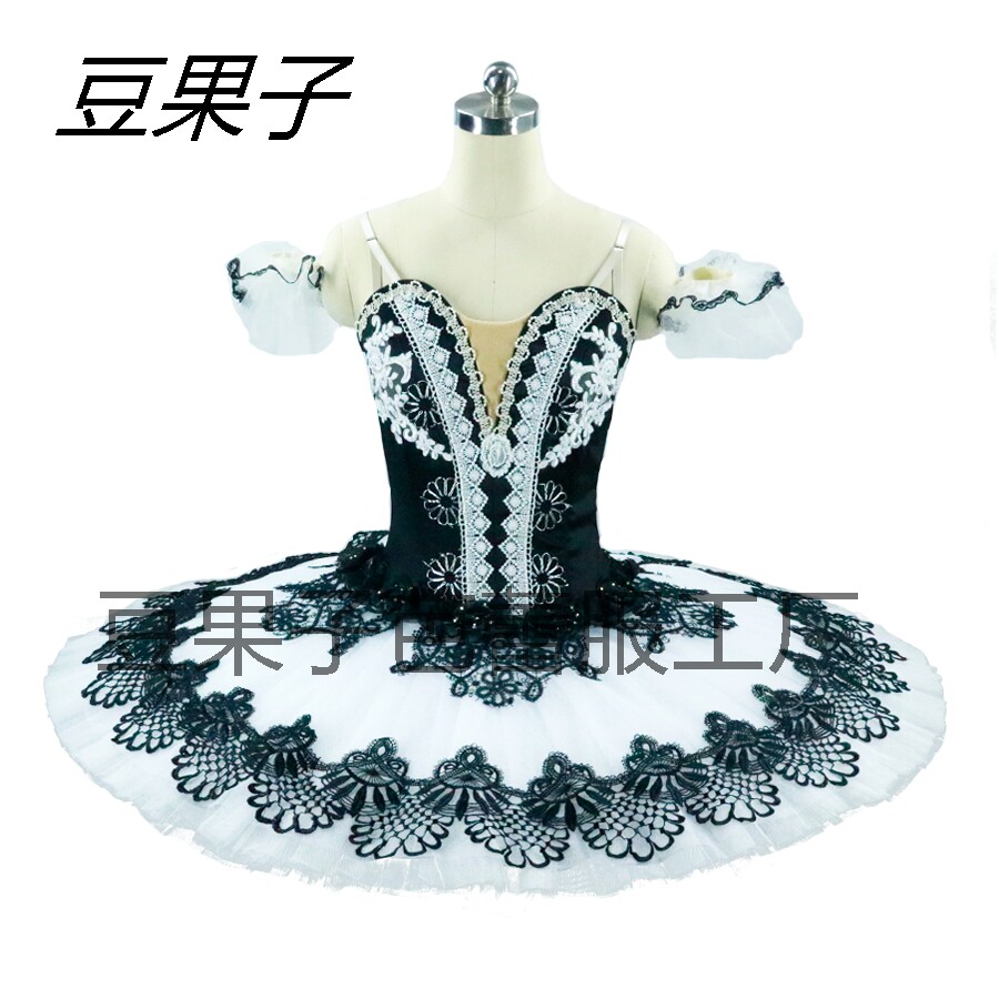 白色花仙子专业芭蕾舞裙定制女士芭蕾舞表演出比赛tutu蓬蓬裙直销
