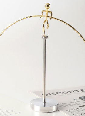 瑞生祥陀螺仪摆件办公桌反重力物理平衡小摆件混沌牛顿摆不倒翁铁