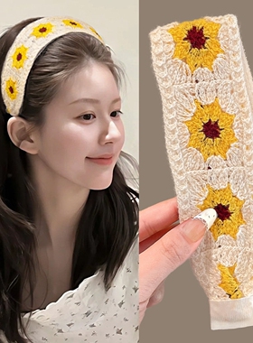 发贴魔术贴刘海发带女粘头发碎发整理神器洗脸束发发箍头饰甜美风