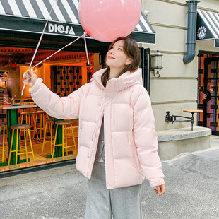 MM明摩女装95白鸭绒短款羽绒服女2025新款小个子宽松加厚冬季外套
