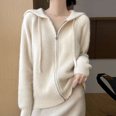 设计感小个子外搭针织超好看的宽松卫衣外套女秋高级感加厚打底衫