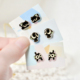 罗小黑战记周边猫咪耳钉耳饰银针可爱少女耳夹无耳洞萌手作礼物