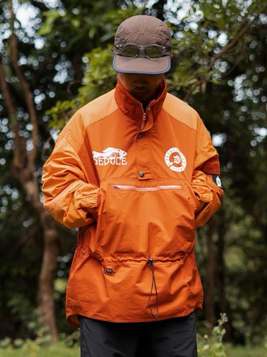 食钓SDGR户外登山保暖绒底冲锋衣滑雪服秋冬工装套头宽松夹克外套