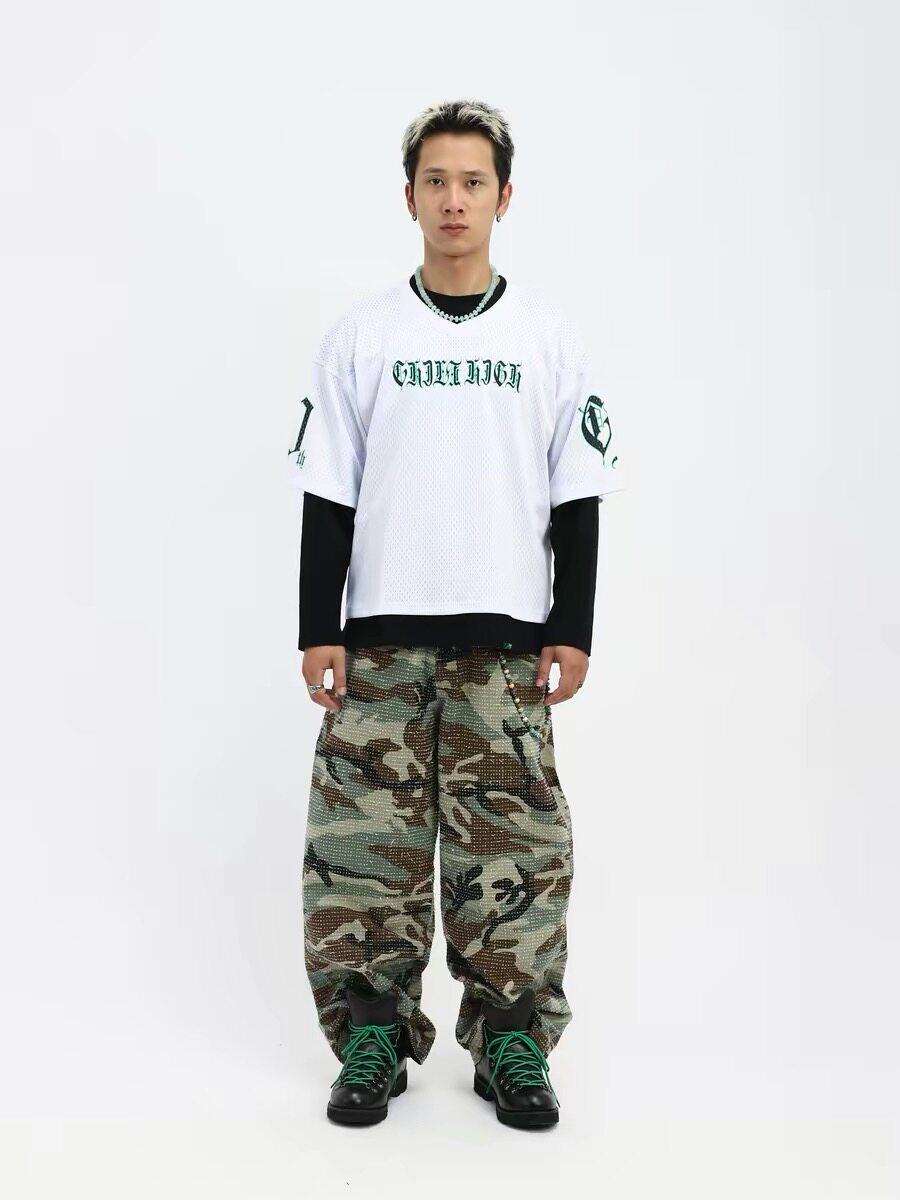 ChillHigh秋高 10周年限定 BOXY短宽网眼美式短袖冰球服速干透气