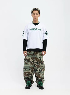 ChillHigh秋高 10周年限定 BOXY短宽网眼美式短袖冰球服速干透气