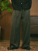 达人 Ratio 2025S DAKYAM Ease Trousers松距单褶宽松垂坠西裤