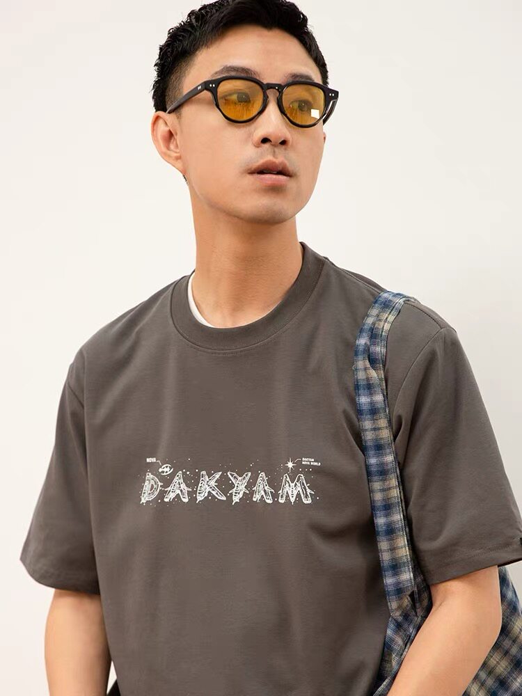 DAKYAM(达人) 2026S/S SATELLITE VESSEL TEE 星舰线稿插画TEE恤