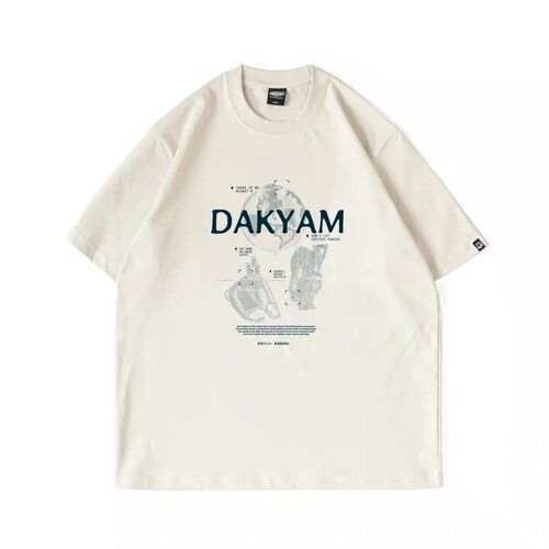 DAKYAM(达人)2026S/S No Planet B TEE环保主题数据点阵短袖TEE恤