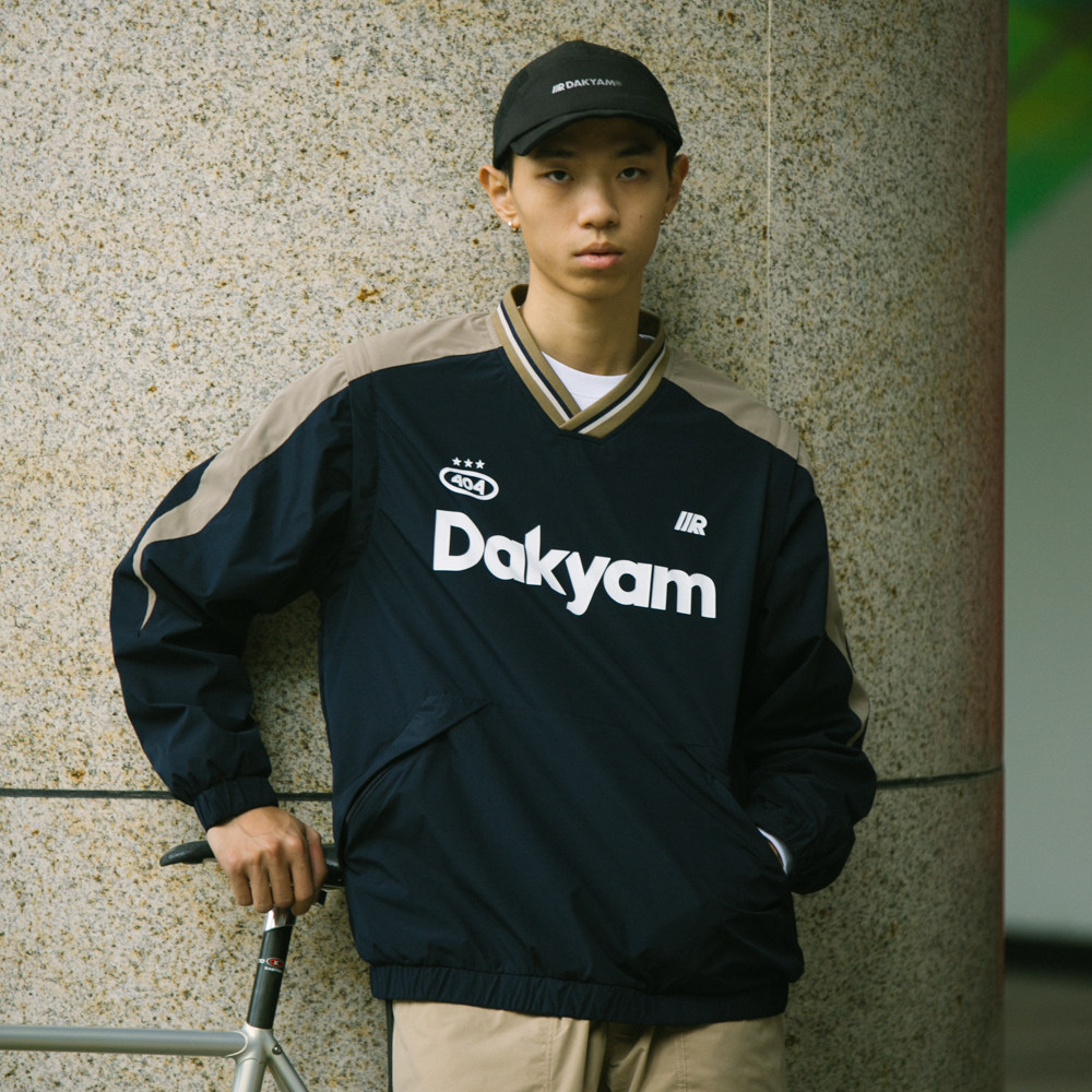 DAKYAM(达人)2024S/S Vcrewneck Shirt V领拆袖运动背心/长袖球衫