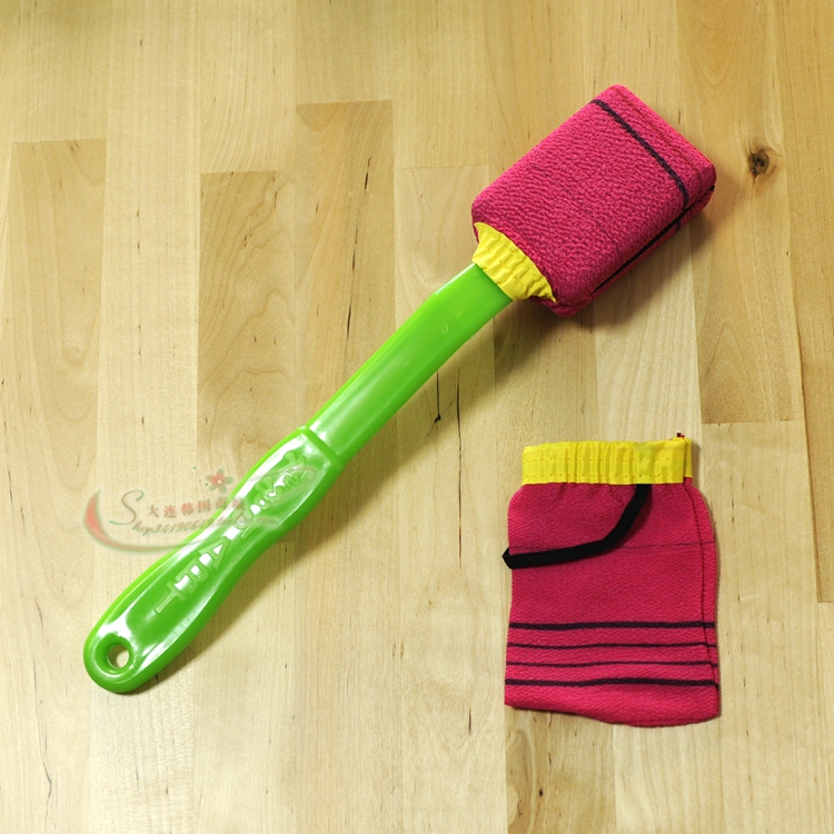 包邮韩国神器长条可替换沐浴刷