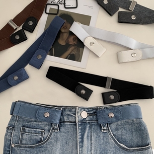 懒人裤腰带收紧神器女2025新款隐形皮带松紧弹力可调节牛仔裤无痕