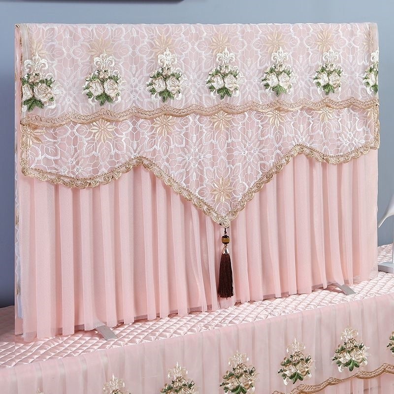 2026年新款轻奢电视机防尘罩套65寸75寸85电视布罩开机不取遮盖布