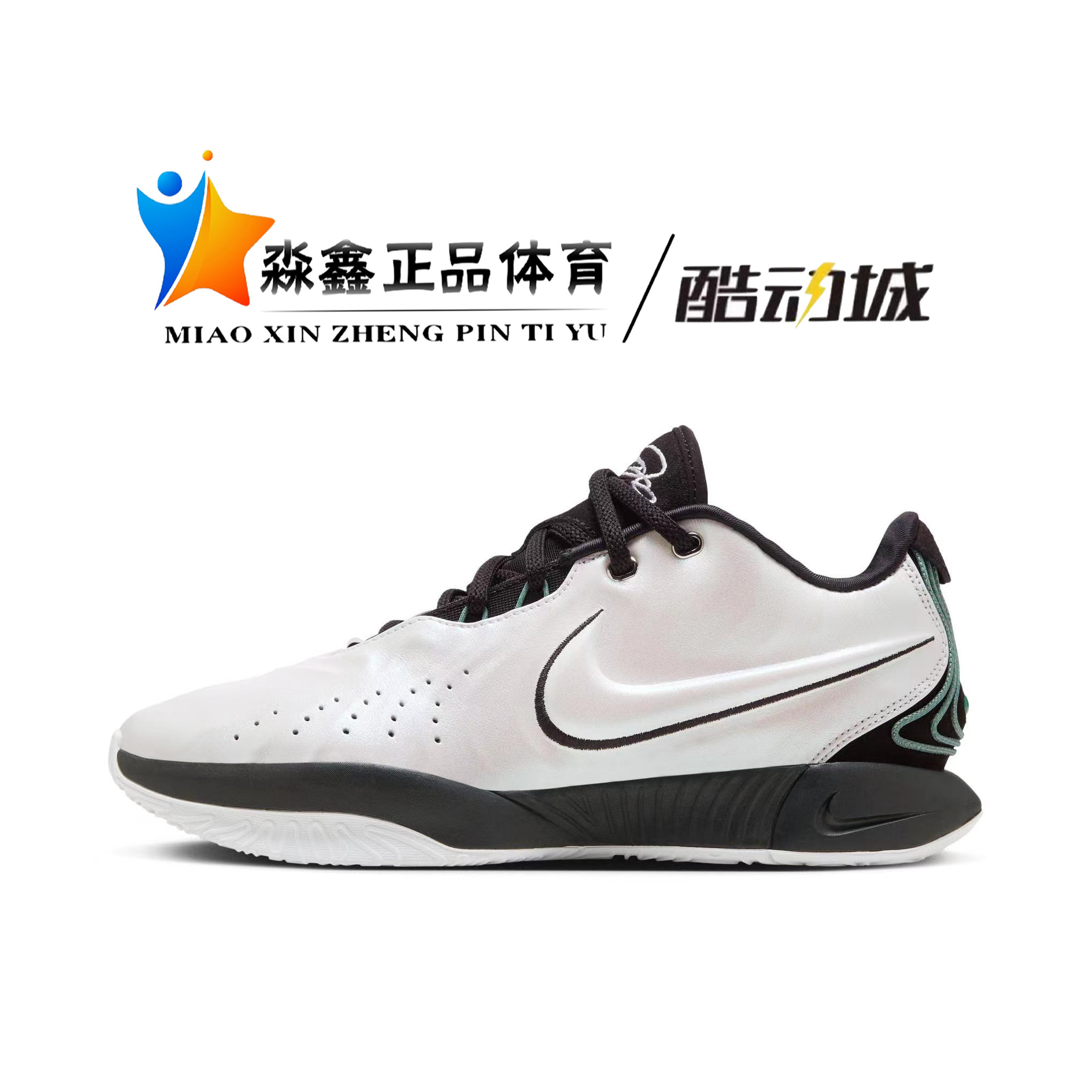 Nike Lebron 21 EP 詹姆斯 银黑 耐磨低帮篮球鞋 男款 HF5842-100