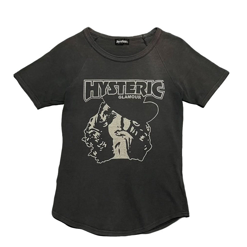 hysteric glamour 视觉系女郎人像 歇斯底里 短袖T恤 印花图案图片