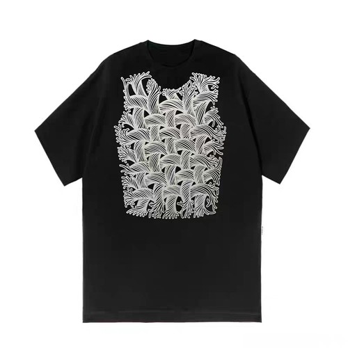 自主 Nemeth 22ss经典宫廷风 绳结背心 印花短袖 T恤男女同款