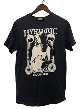 hysteric glamour 边框人像印花 歇斯底里 短袖T恤