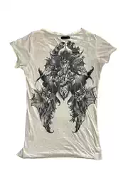 Ifsixwasnine Visual Arts Pioneer Slogan Short-Sleeved Printed Pattern T-Shirt