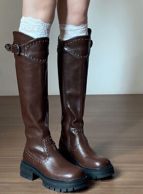 蕾丝靴子袜小腿袜搭配短靴长靴花边过膝美拉德风中筒堆堆袜秋冬款