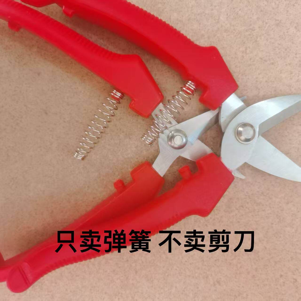 剪刀弹簧配件果树剪弹簧图片