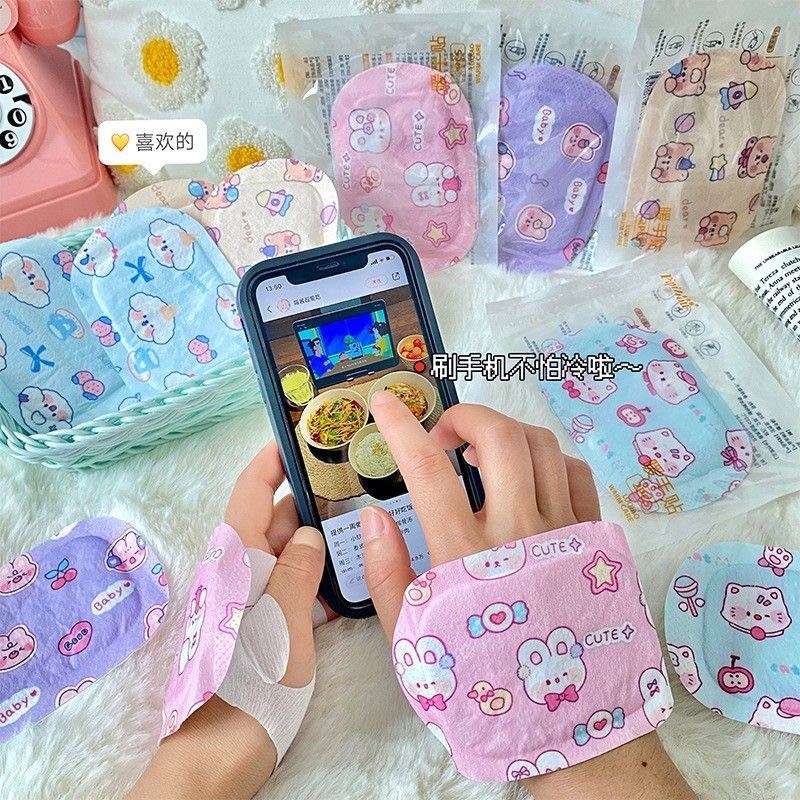 自发热暖手宝穿戴式暖手贴一次性冬天热敷暖足宝便携学生暖手神器