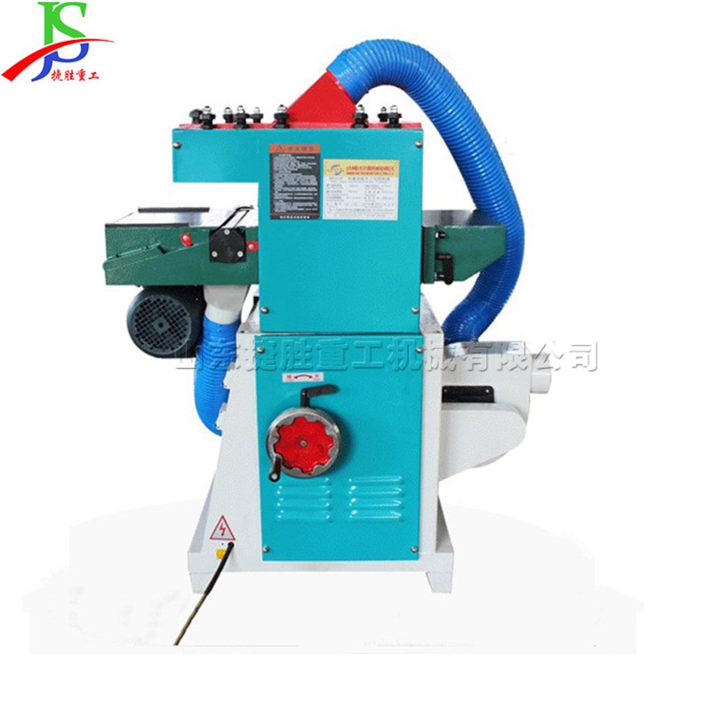 木工机械螺丝双面压刨 自动输送带压刨机 实木加工设备双面平刨