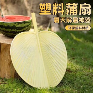 塑料芭蕉扇子葵扇家用手摇加厚夏季 夏天耐用扇子老式 大蒲扇防摔坏