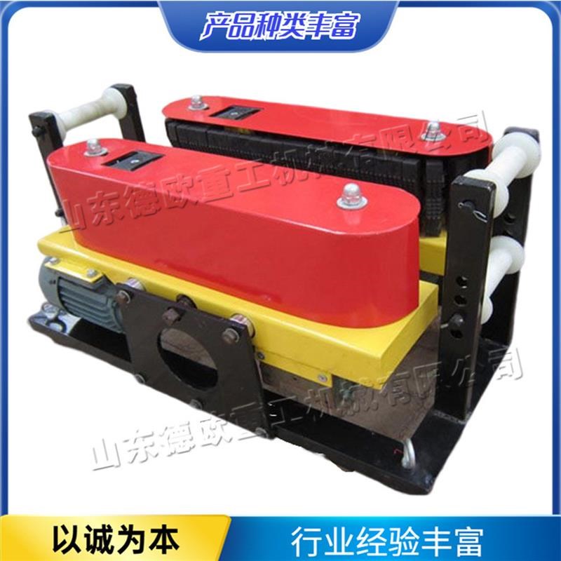小型电力电缆输送机 长距离大推力铺设机 履带式光缆电线牵引机