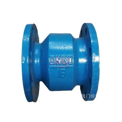 苏高 法兰消声止回阀 小体喷漆 HC41X-1.6 立式止回阀 逆止阀