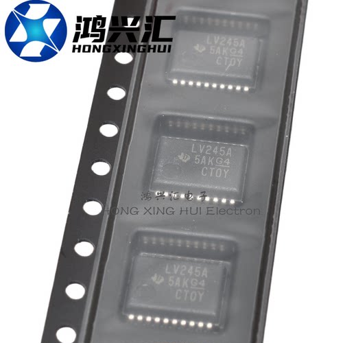 5个 原装正品 SN74LVC245APWR 丝印LC245A TSSOP20 总线收发芯片
