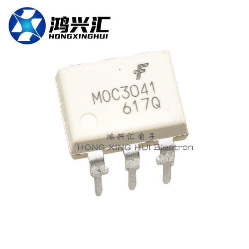 全新原装 MOC3041M MOC3052M DIP6双向可控硅驱动器光耦