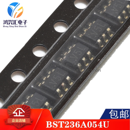 (10个)原装正品 BST236A054U SOT23-6 丝印V5L ESD静电保护二极管