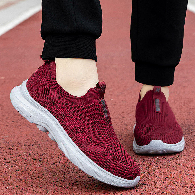 老北京布鞋女妈妈鞋一脚蹬软底老人健步鞋中老年舒适不累脚运动鞋,女鞋,健步鞋,淘宝优惠券,粉丝福利购,淘宝优惠卷