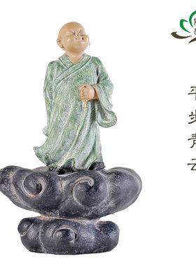 创意台湾小沙弥平步青云工艺礼品