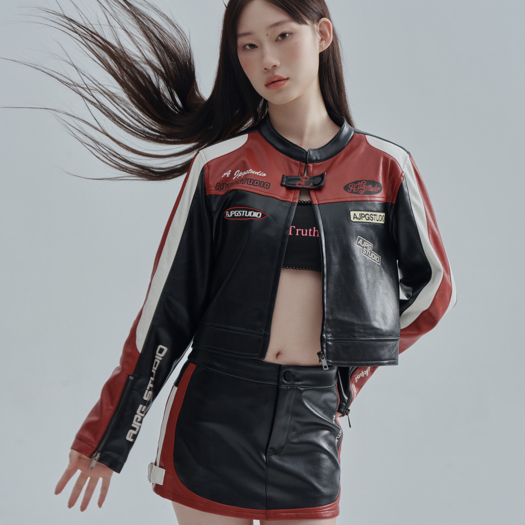 【明星同款】AJPG  美式机短外套