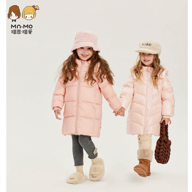 瑁恩瑁爱冬装长款90白鸭绒羽绒服