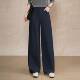 垂感韩版 新款 气质百搭宽松显瘦休 2026年春季 专柜品牌设计感弯刀裤