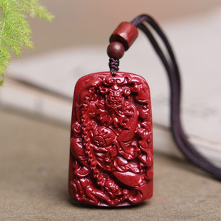 朱砂天师紫金钟馗吊坠毛衣项链男女本命年低含量挂件降魔情侣挂件