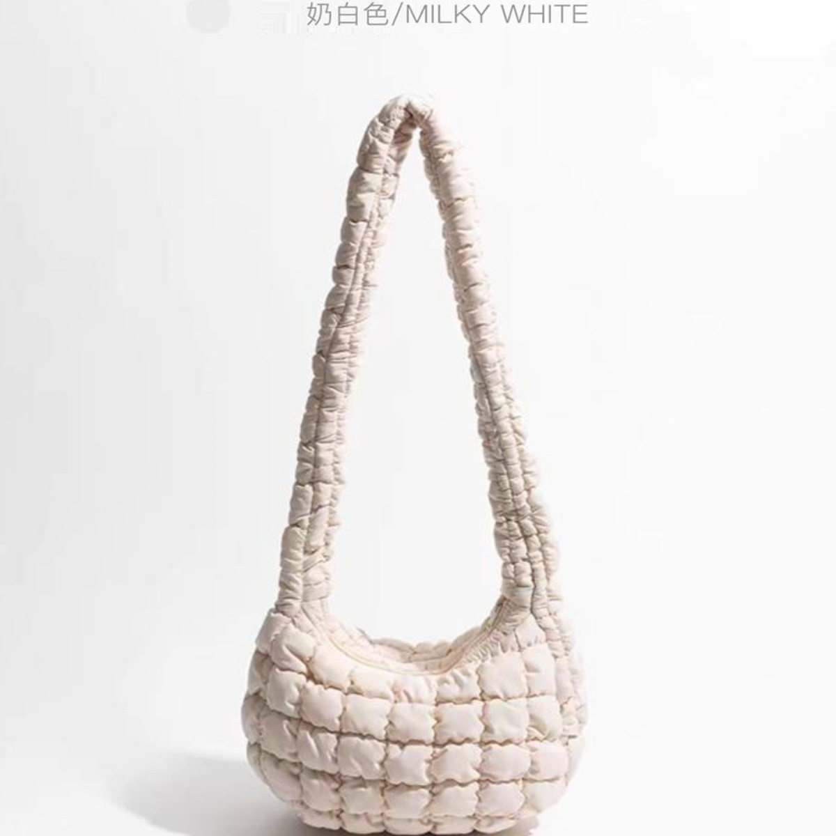 褶皱云朵包包女2024冬季新款大容量高级感休闲绗缝纹理单肩斜挎包,箱包皮具/热销女包/男包,托特包,淘宝优惠券,粉丝福利购,淘宝优惠卷