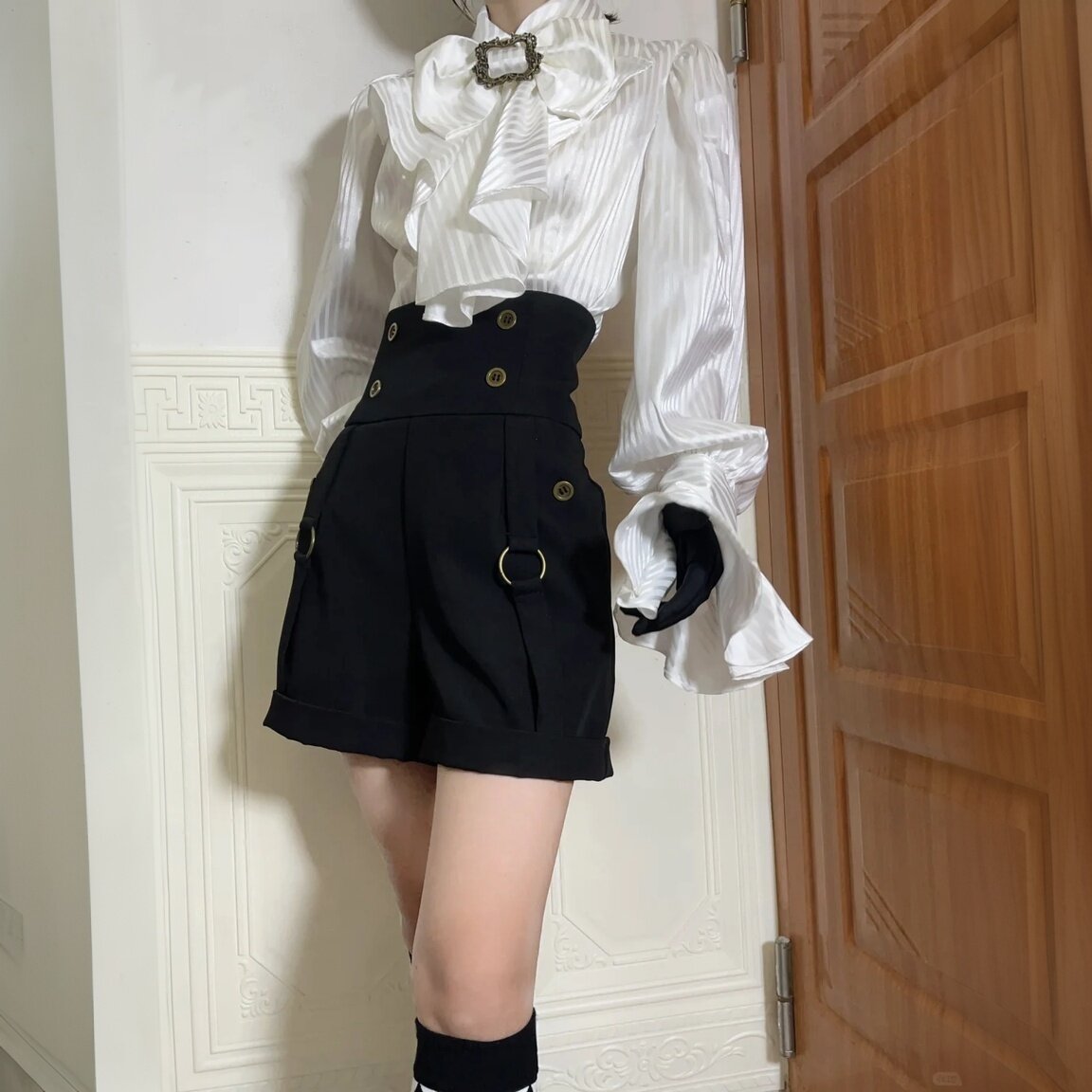 正太王子系洛丽塔衬衣短裤